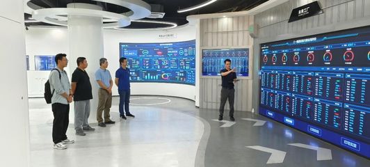 探索產教融合新路徑，信商學院赴樹根互聯調研工業互聯網技術專業建設